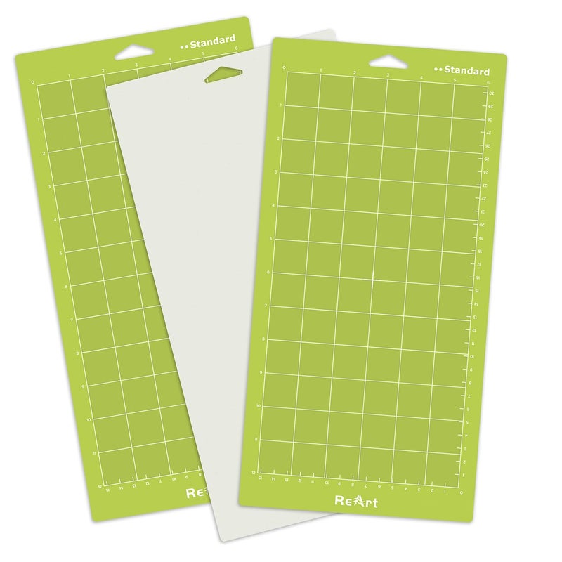 ReArt Standard Grip Adhesive Cutting Mat 6 x 12 Inch For Expression Machine - 3 Pack - Image 3